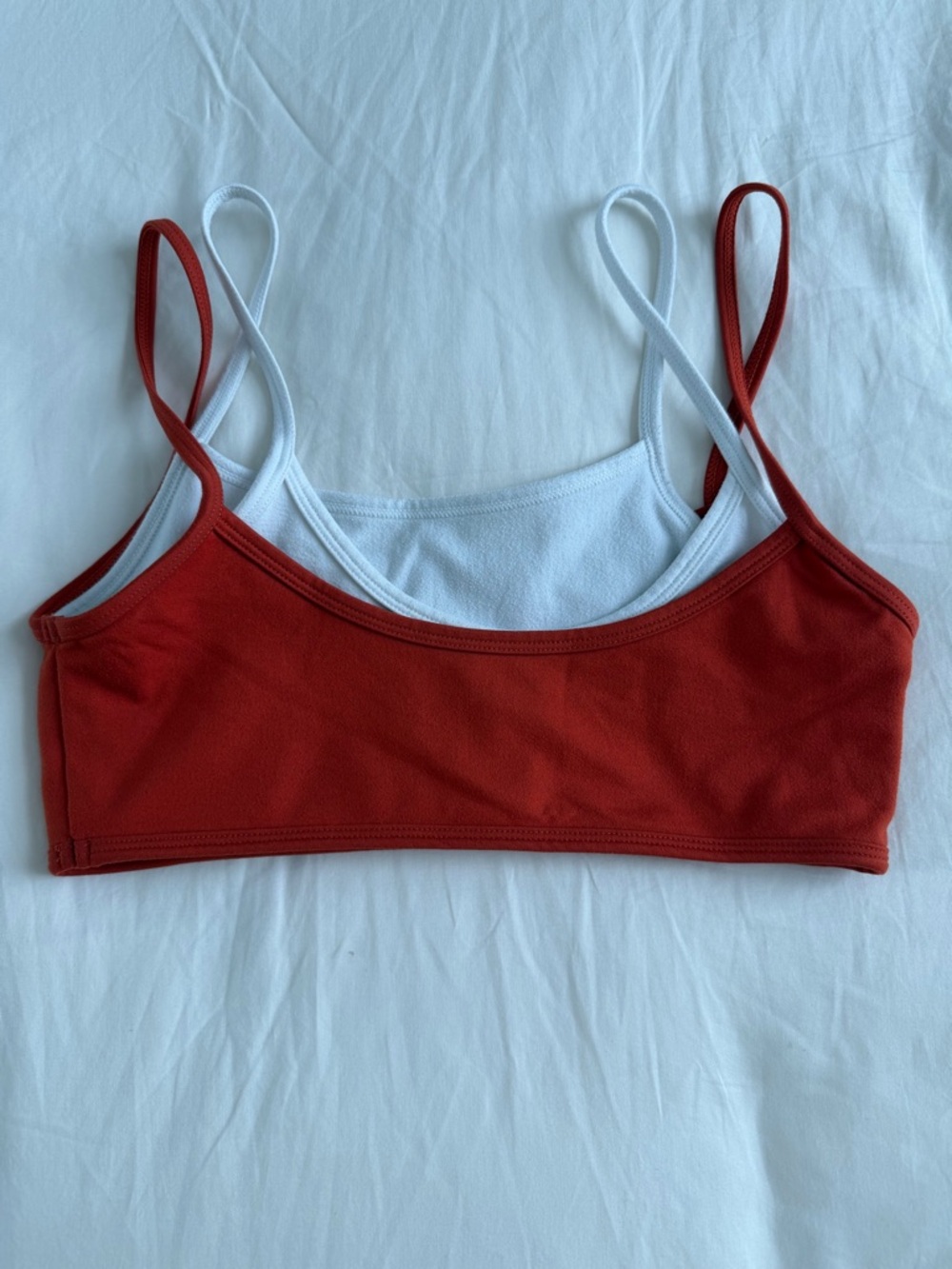 Set Active FormCloud® Cloud Layered Training Sports Bra in Cayenne - Picture 4 of 8